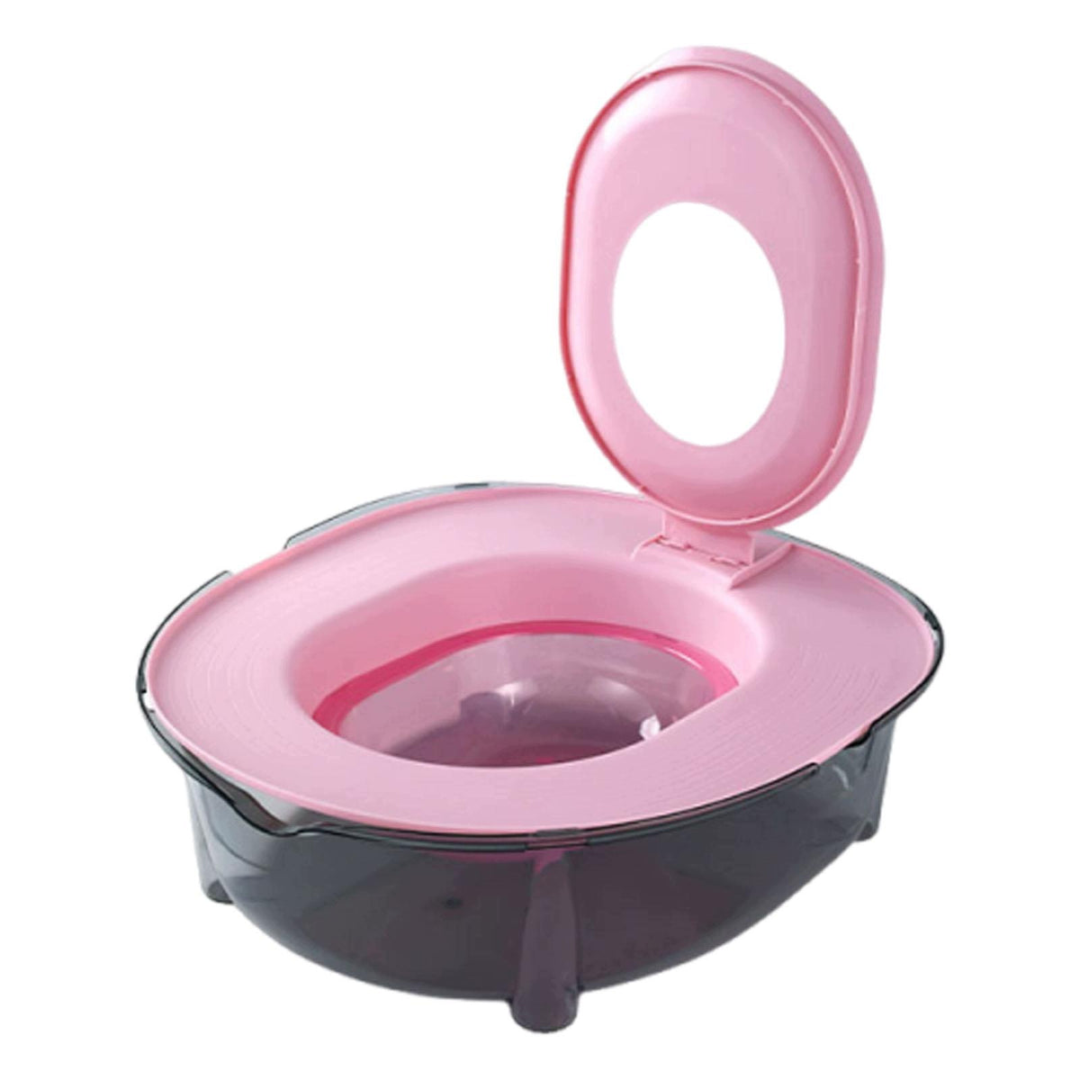 Cat Toilet Training Kit Accessory Home Shop Litter Pan Portable Pink