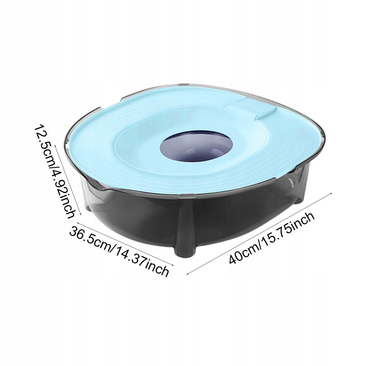 Cat Toilet Training Kit Shop Reusable Portable Professional Cleaning Bkue Packaging status original