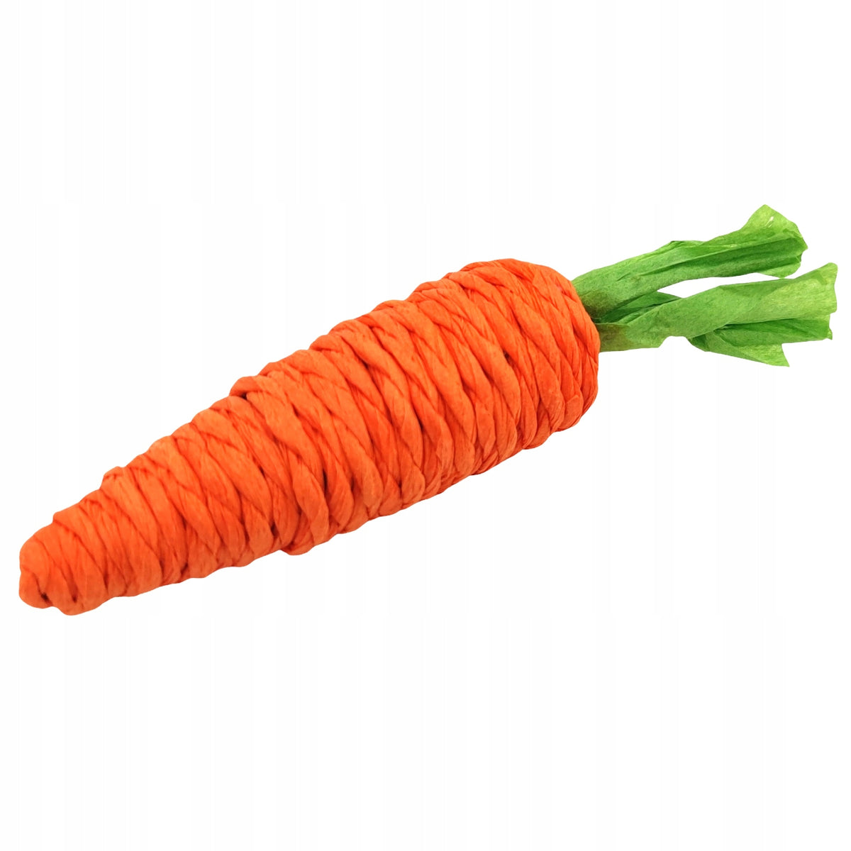 Cat Toy Carrot with Ratchet Teether 13cm