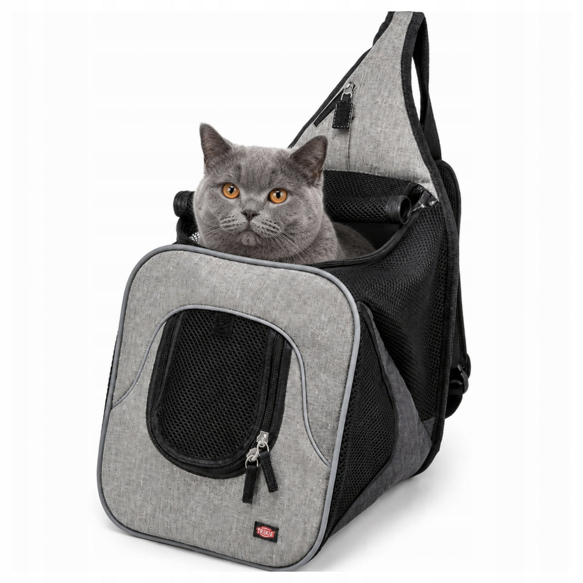 Cat Transporter Bag S/M Trixie Front Tourist Fabric Solid