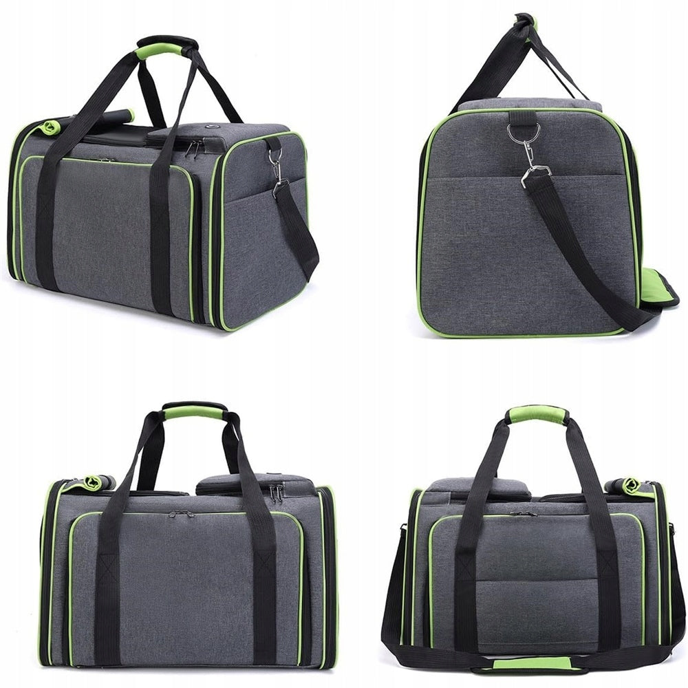 Cat Transporter with Extension Travel Bag Breathable L 48cm Kind carrier