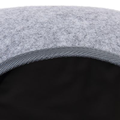 Cat booth grey round 47 cm x 41 cm x 30 cm Product width 41 cm