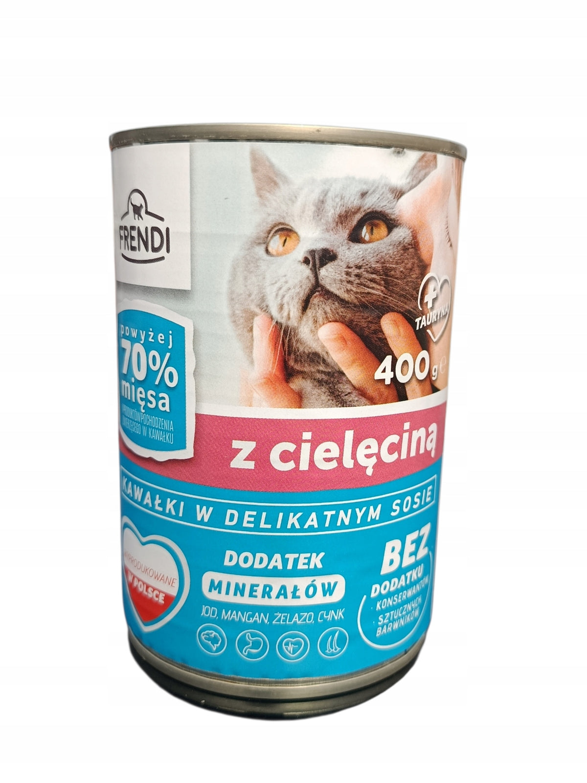 Cat can Frendi with veal 400g
