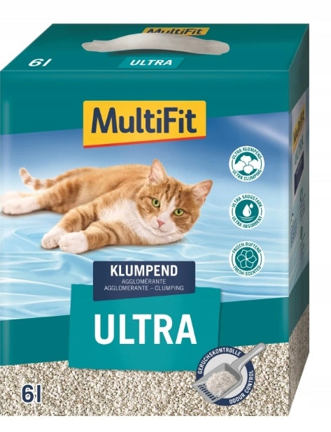 Cat clumping litter Ultra 6 l
