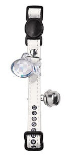 Cat collar Modern Art Luxus silver HUNTER