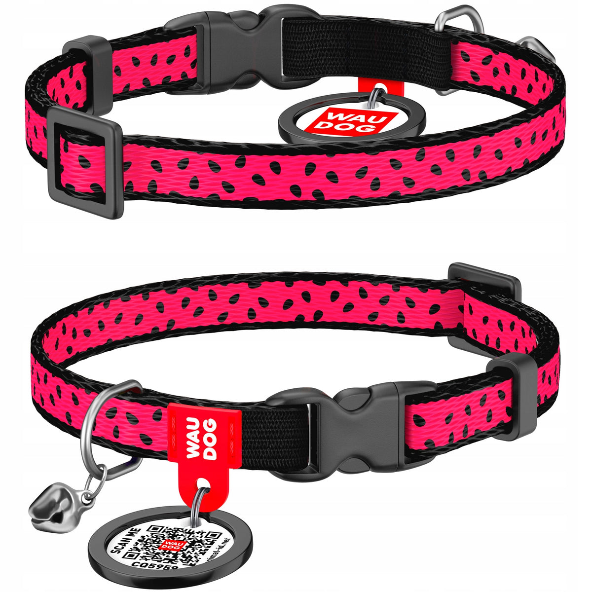 Cat collar, Watermelon drawing, 20-30 cm 10 mm Packaging status original