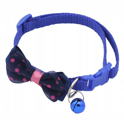 Cat collar bow tie with bell