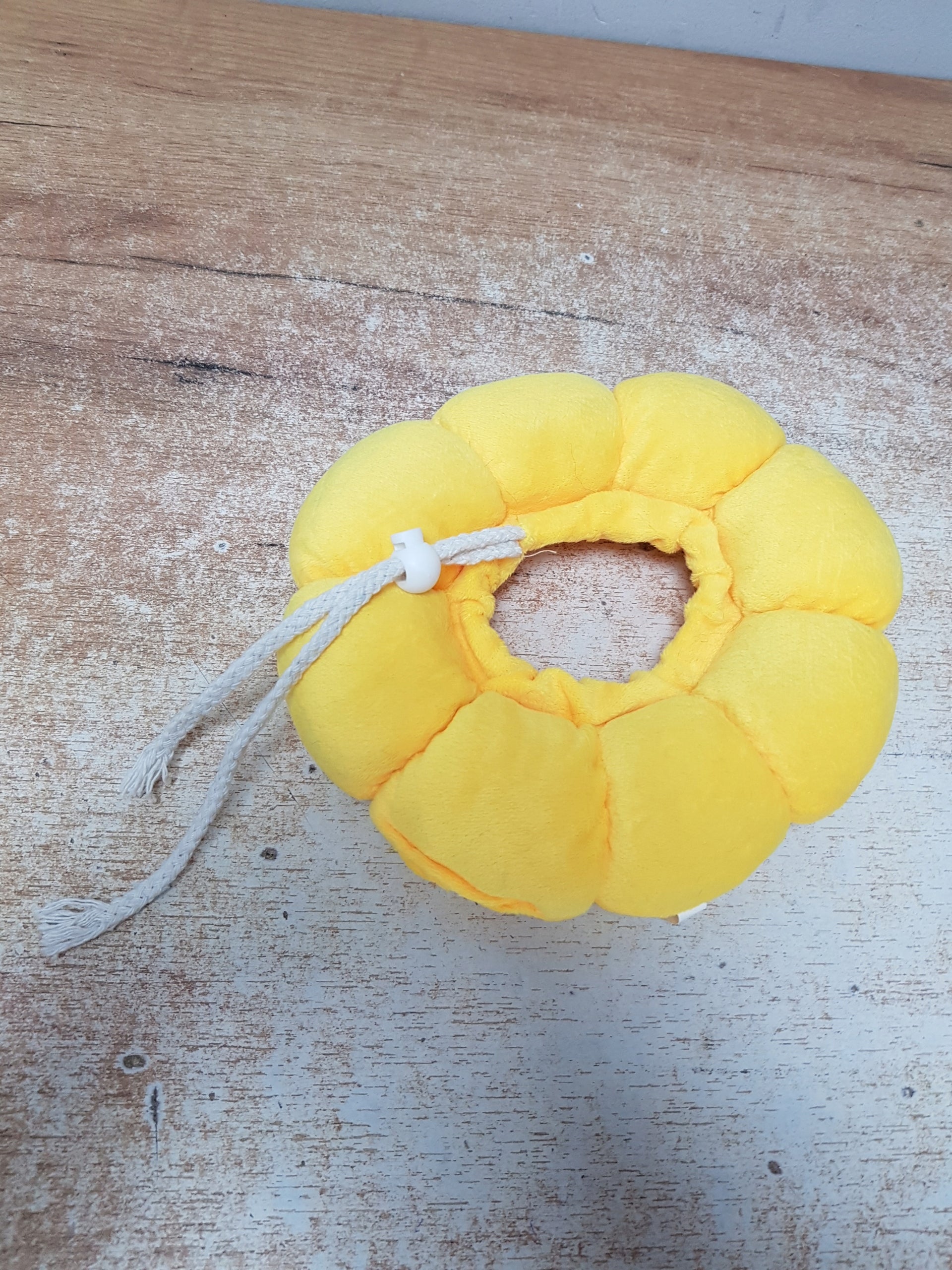 Cat collar yellow flower sunflower puffed Manufacturer no brand
