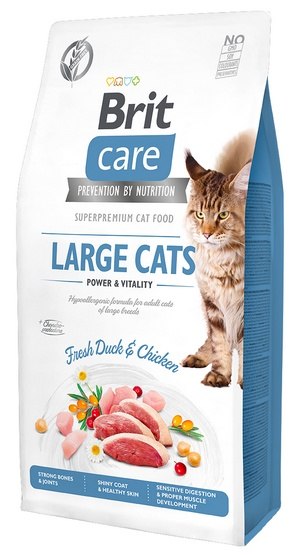 Cat food BRIT Care Large Fresh Duck,Chicken 2kg Packaging status original