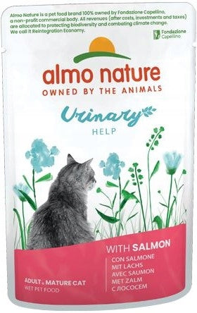 Cat food for urinary tract Almo Nature Urinary salmon 70g