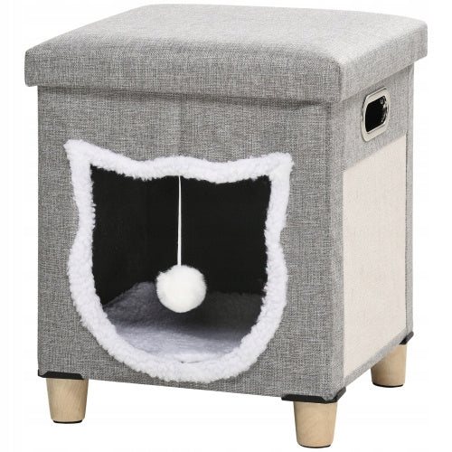 Cat footrest, pillow, scratching post