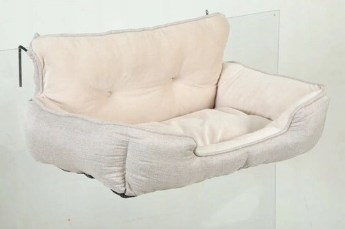 Cat hammock for radiator, couch Zolux Cooper 60x40x28cm beige Shape rectangular