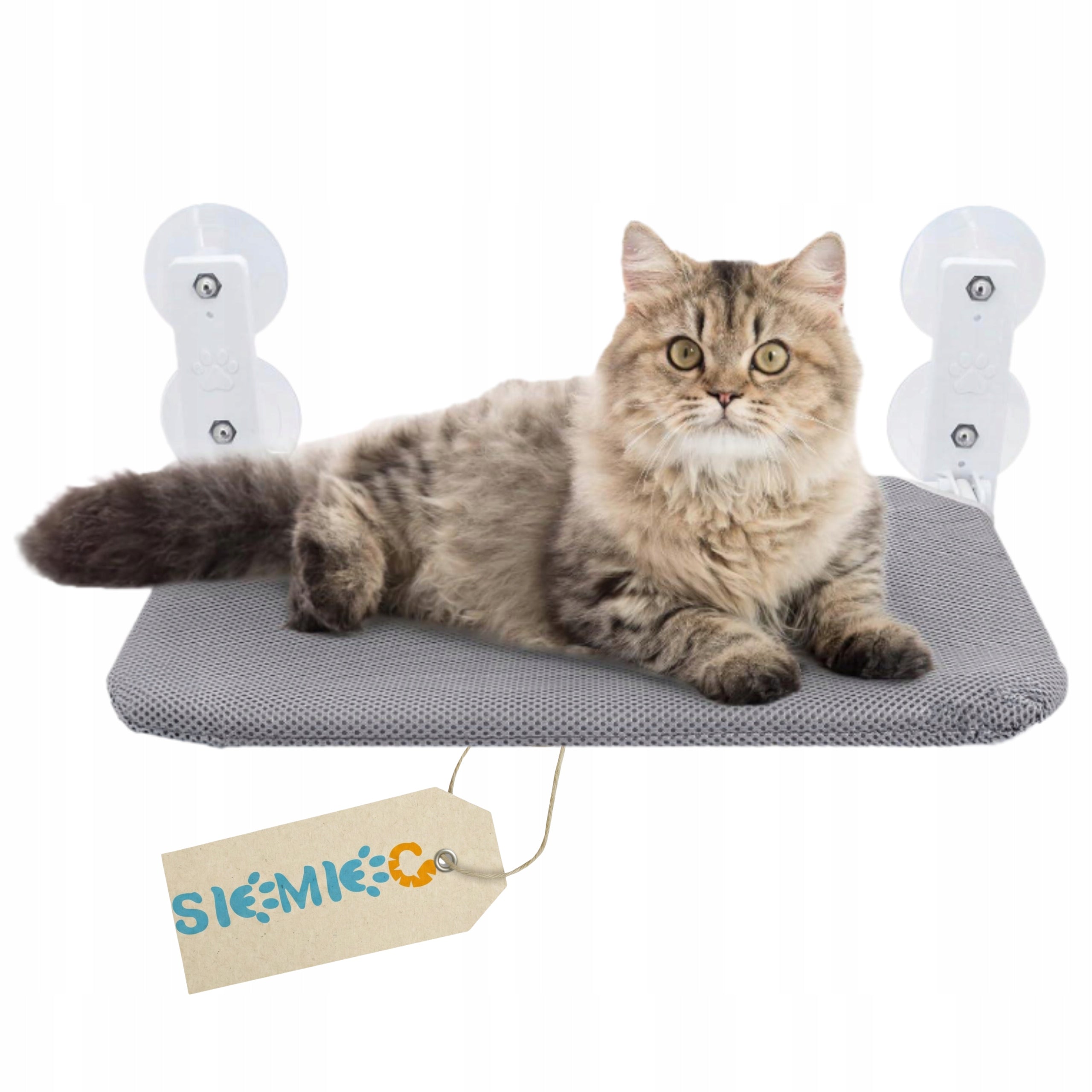 Cat hammock for the window – 52×30 bed, ideal for observing the environment!