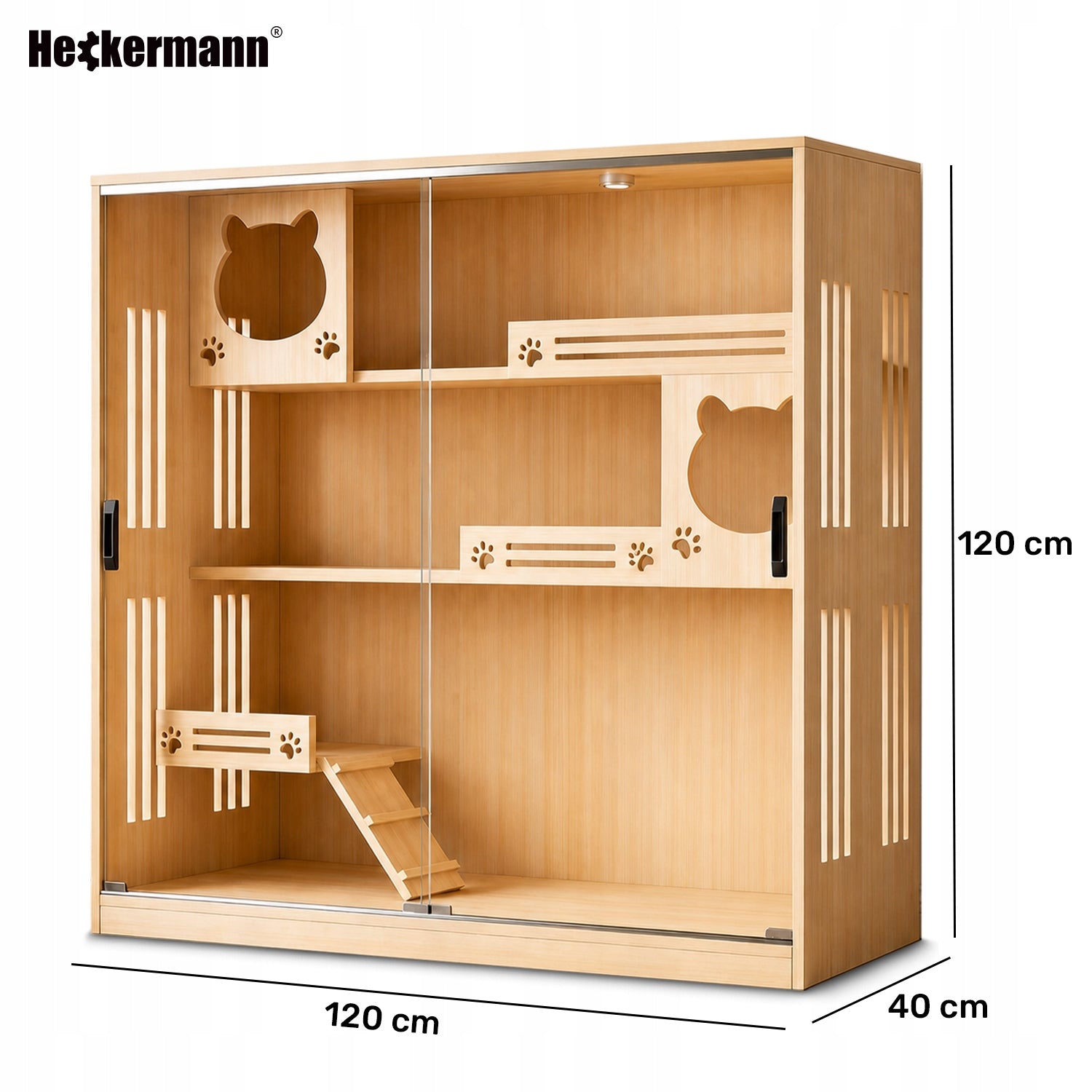 Cat house Heckermann 120x120x40cm N3 Product weight with unit packaging 43 kg