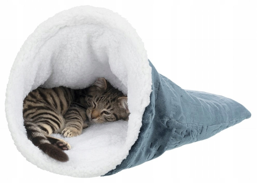 Cat house Paul Trixie blue round 60 cm x 40 cm x 60 cm Packaging status original