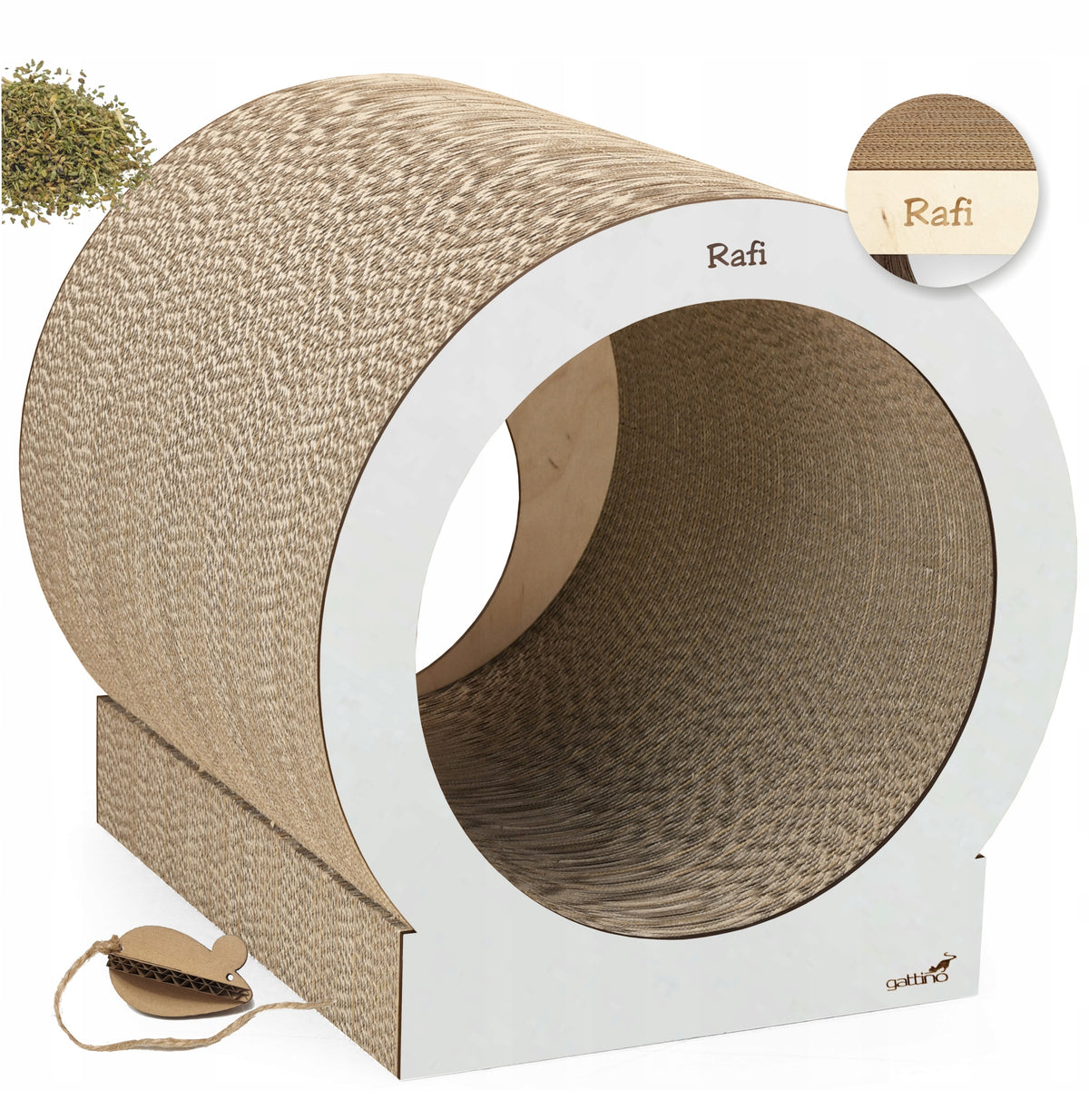 Cat house PetDesign multicolor 39 cm x 38 cm x 39 cm