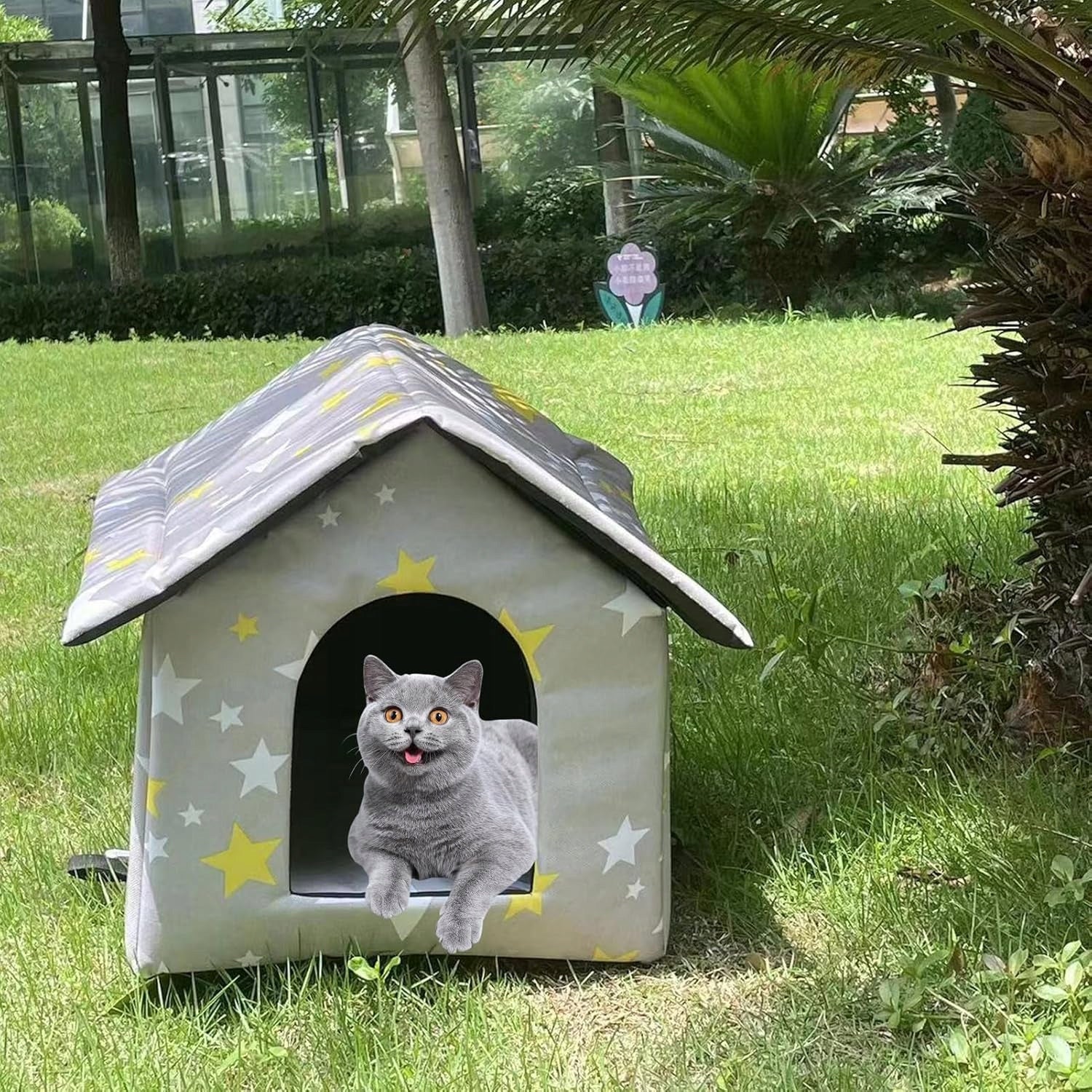 Cat house, dog outdoor, waterproof, foldable, insulated Packaging status original