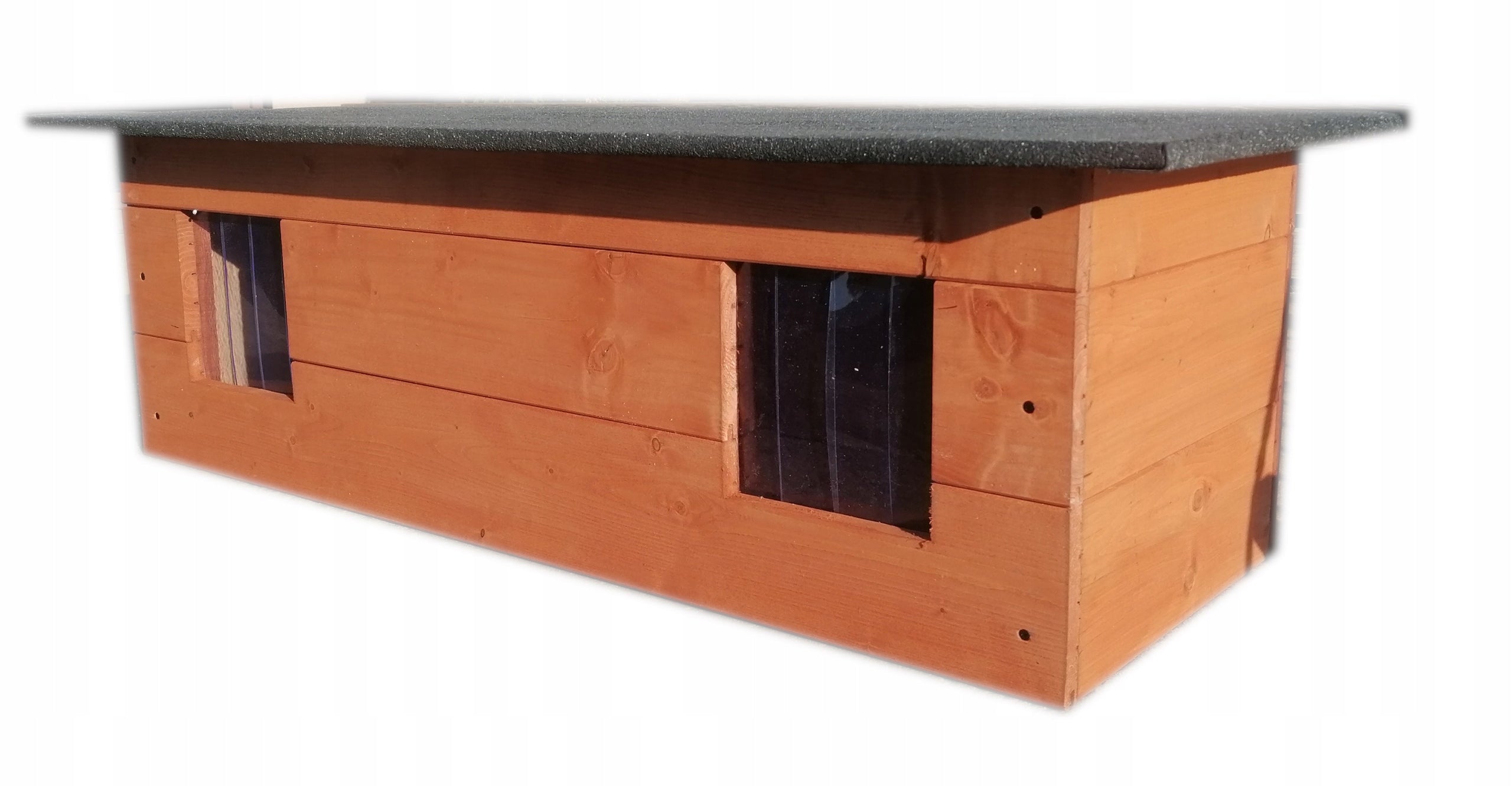 Cat kennel with curtains, insulated cat kennel, cat house