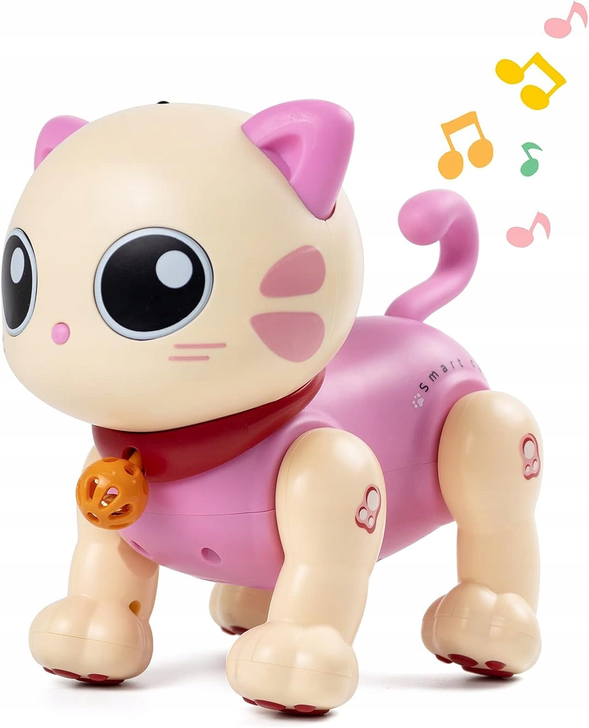 Cat kitten interactive remote controlled on remote control RC robot jumps Kik Brand Ikonka