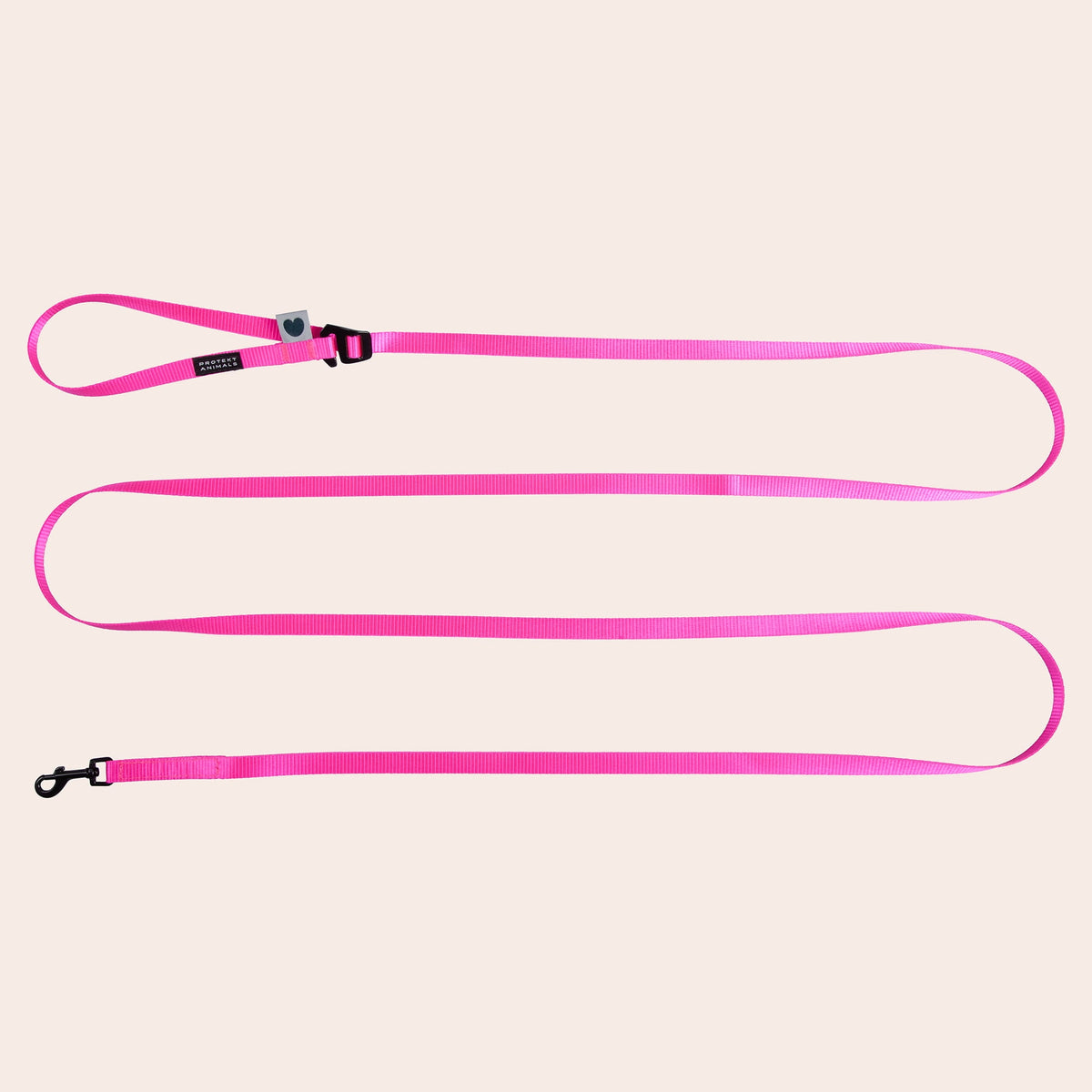 Cat leash - mini | Neon pink - 2m