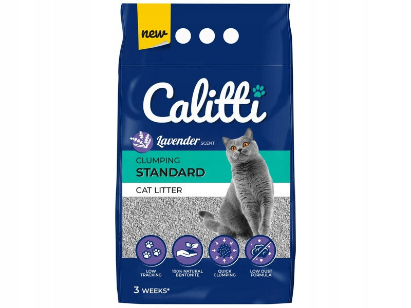 Cat litter CALITTI Standard Lavender 25 L