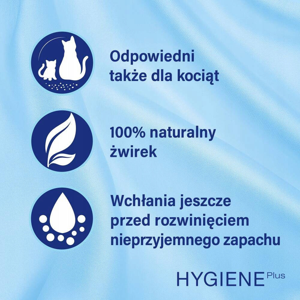 Cat litter CATSAN Hygiene Plus 20l Brand Catsan