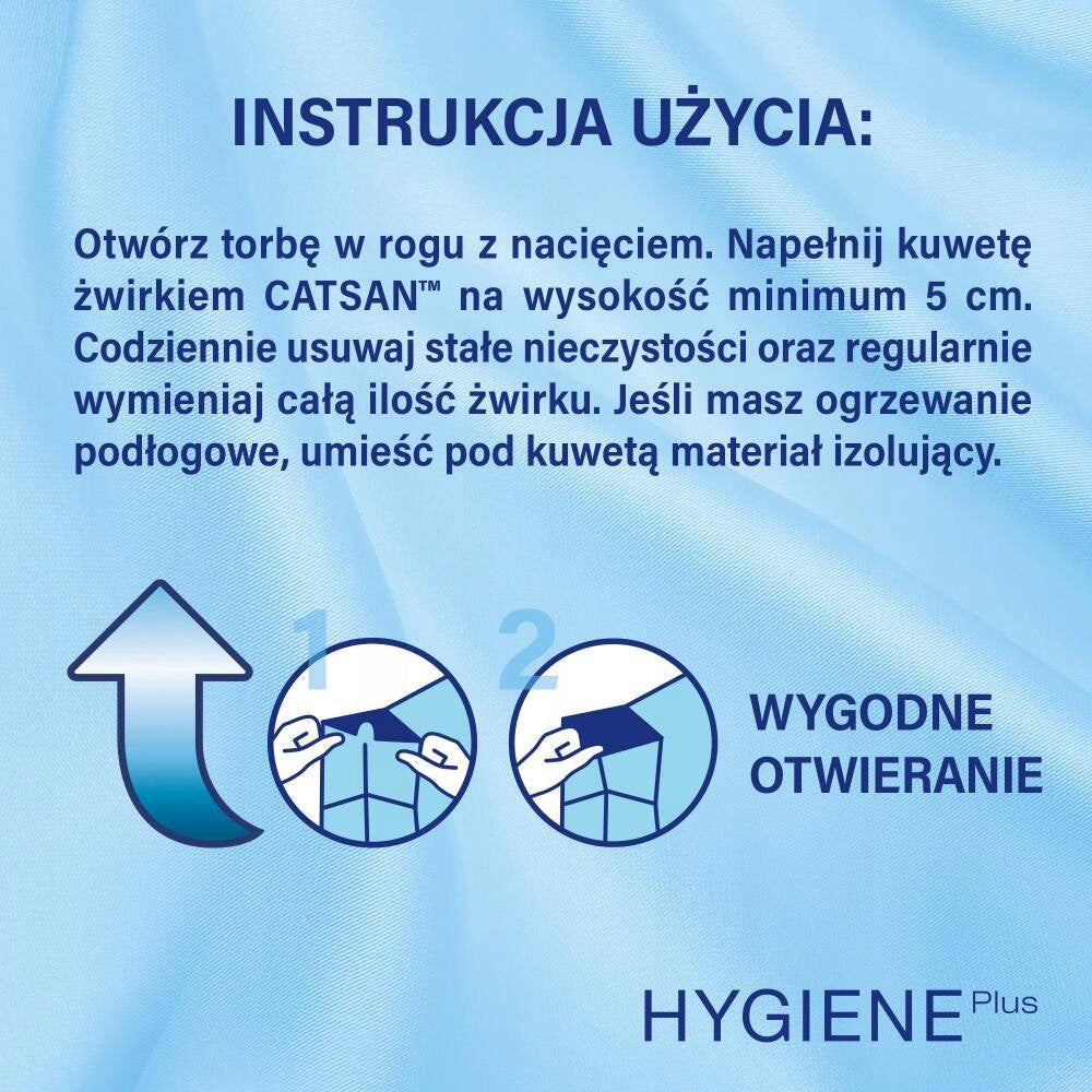 Cat litter CATSAN Hygiene Plus 20l Volume 20 l