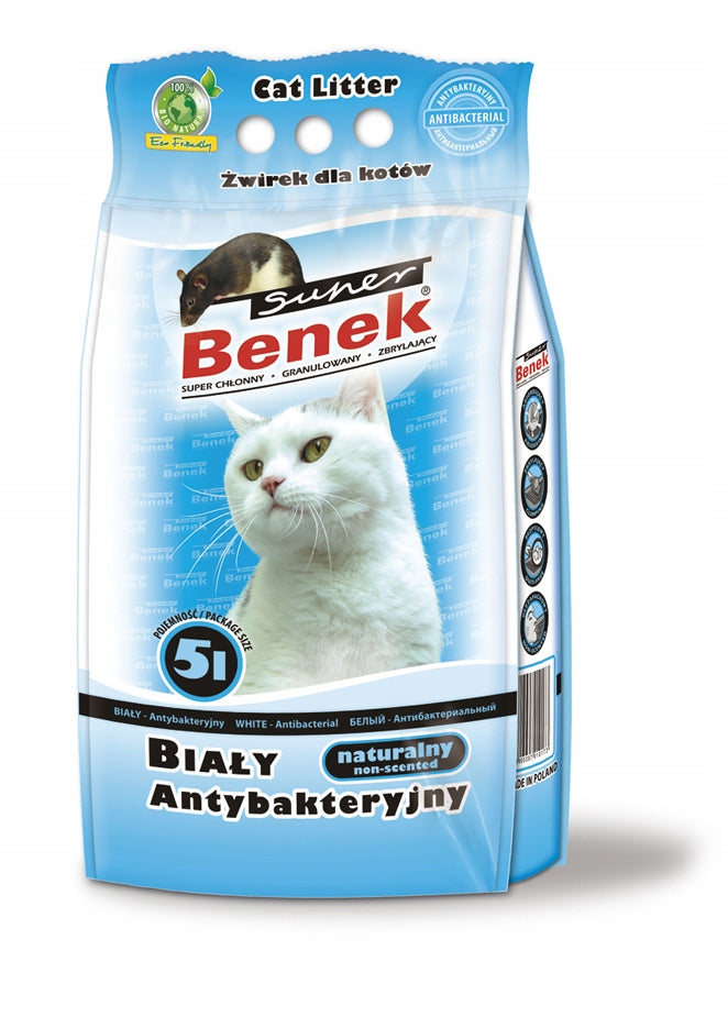Cat litter Super Benek ANTIBACTERIAL 5l