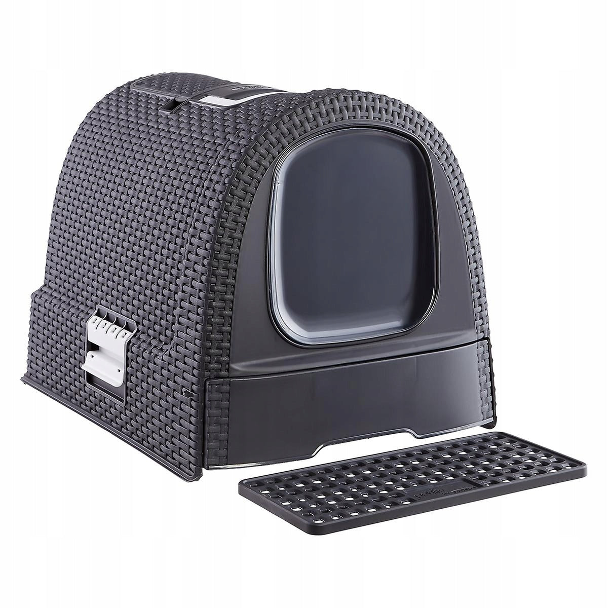 Cat litter box Curver 77,5L Graphite SPATULA FILTER