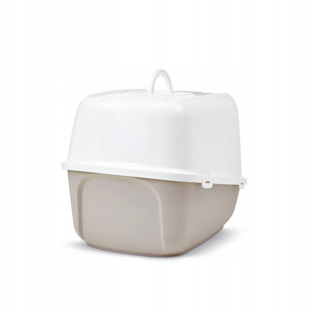 Cat litter box SAVIC Nestor Jumbo white-coffee Manufacturer code 5411388020095