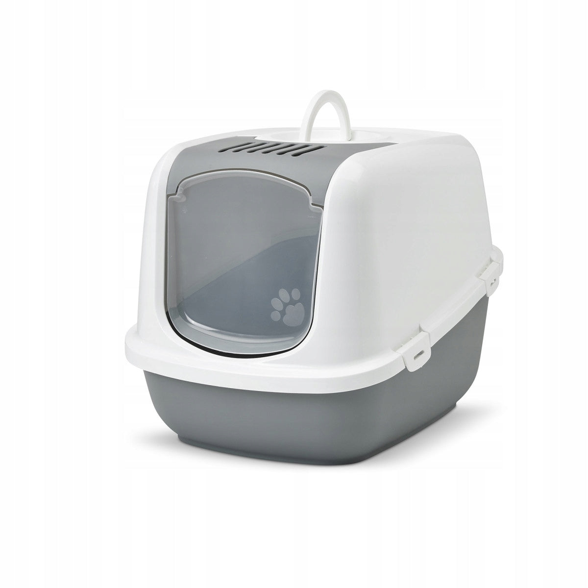 Cat litter box SAVIC Nestor Jumbo white-grey