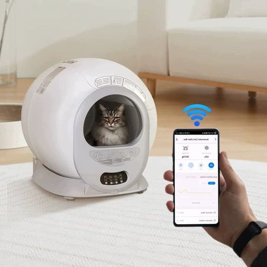Cat litter box automatic smart with app Manufacturer code 8721391858613