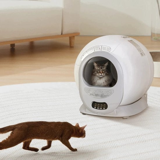 Cat litter box automatic smart with app Packaging status original