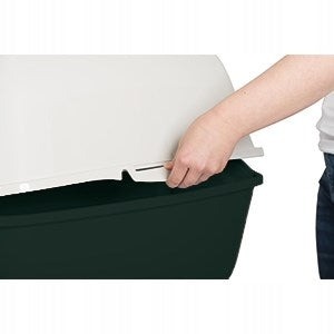Cat litter box closed BAILEY Rotho white and black Manufacturer code 4552908080