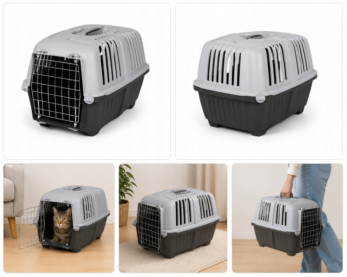 Cat litter box or zoofari transport container