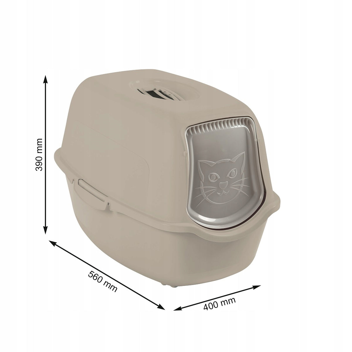 Cat litter box with absorber Rotho ECO BAILEY Brand Rotho