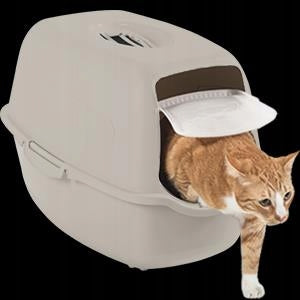 Cat litter box with carbon filter Brand no brand