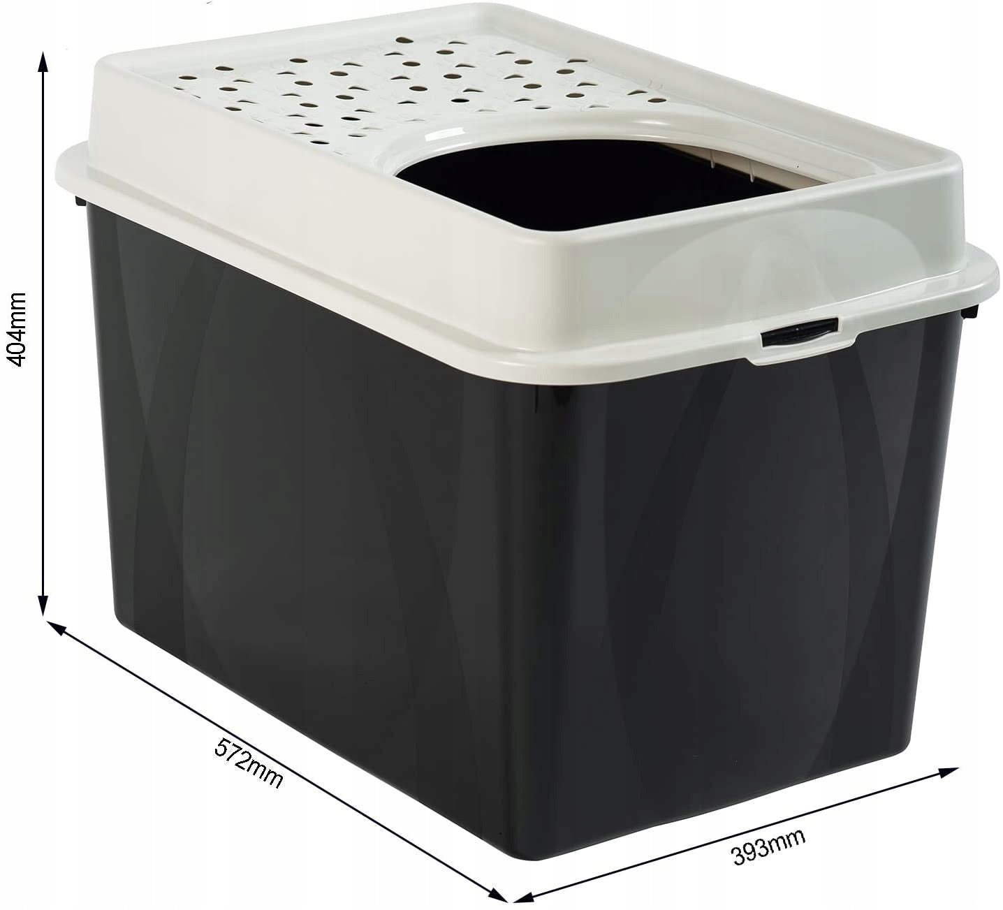 Cat litter box with top entrance Rotho BERTY Brand Rotho