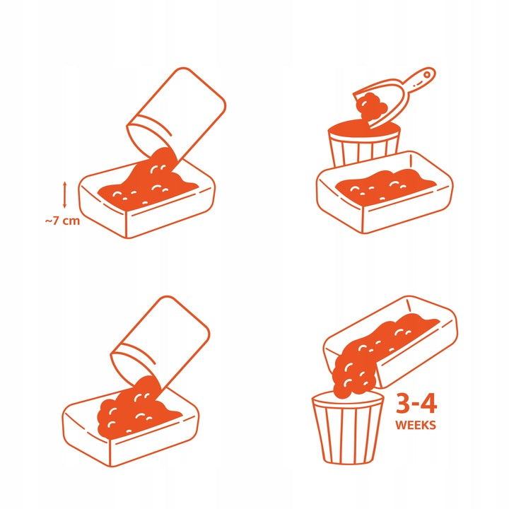 Cat litter rabbit pigs wooden pellets 100% pine 15kg Manufacturer code ŻWIREK DREWNIANY DLA KOTA 15KG 40L