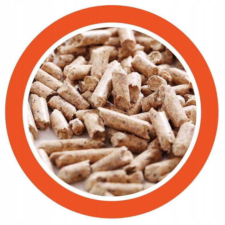 Cat litter rabbit pigs wooden pellets 100% pine 15kg Volume 40 l