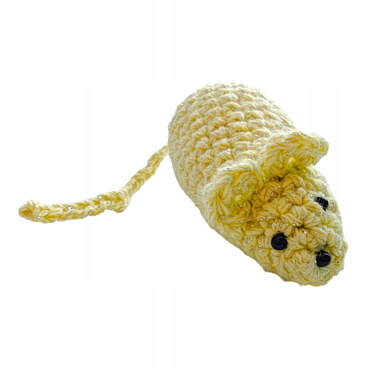 Cat mouse with catnip beige Mruu&Pruu Cat mouse