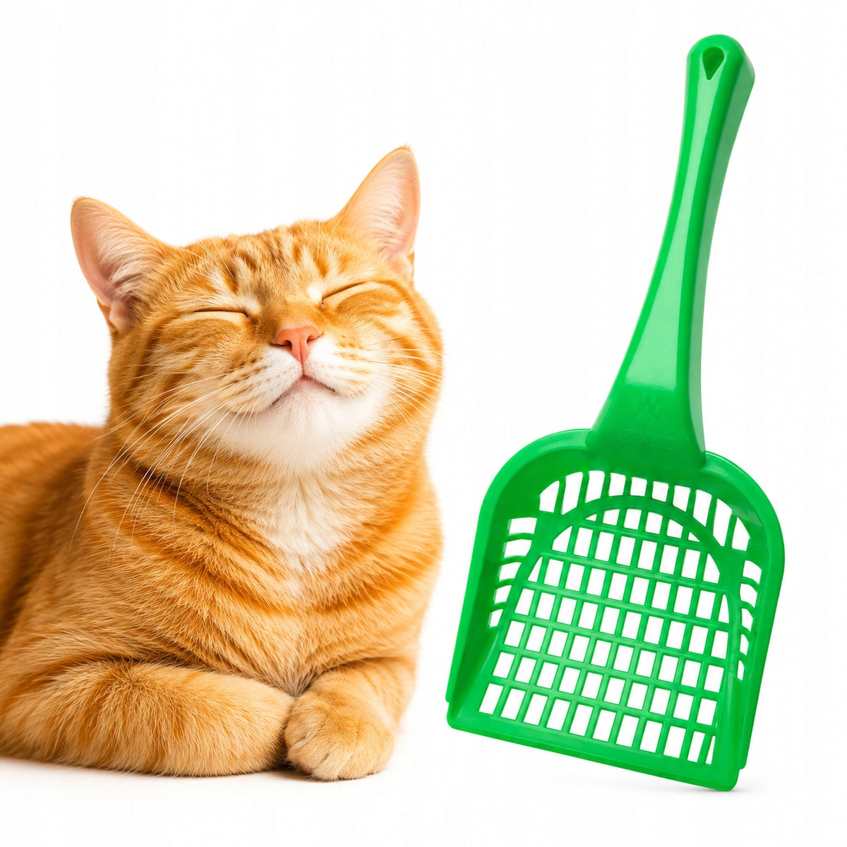 Cat's Best litter spatula 30x12 cm GREEN