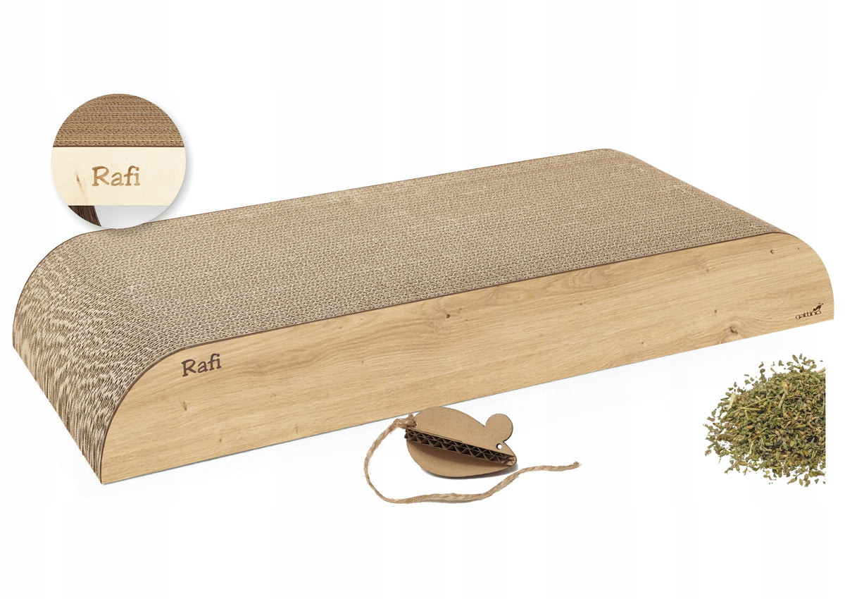Cat scratcher cardboard Gattino CLAW SONOMA OAK