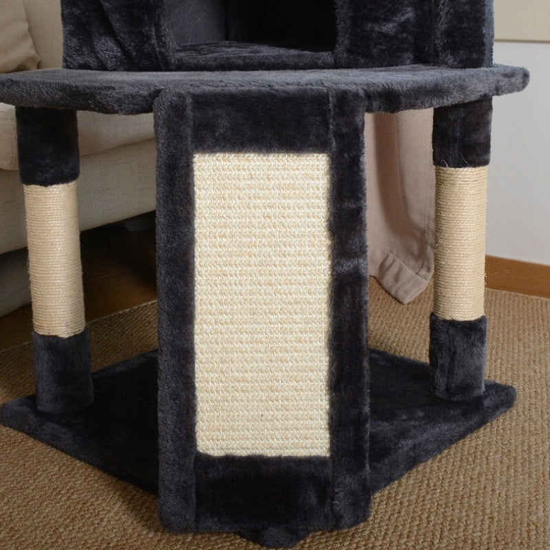 Cat scratcher poles couch bed cat house graphite 102cm THE ZOO Kind bed scratching mats scratching post scratching tower