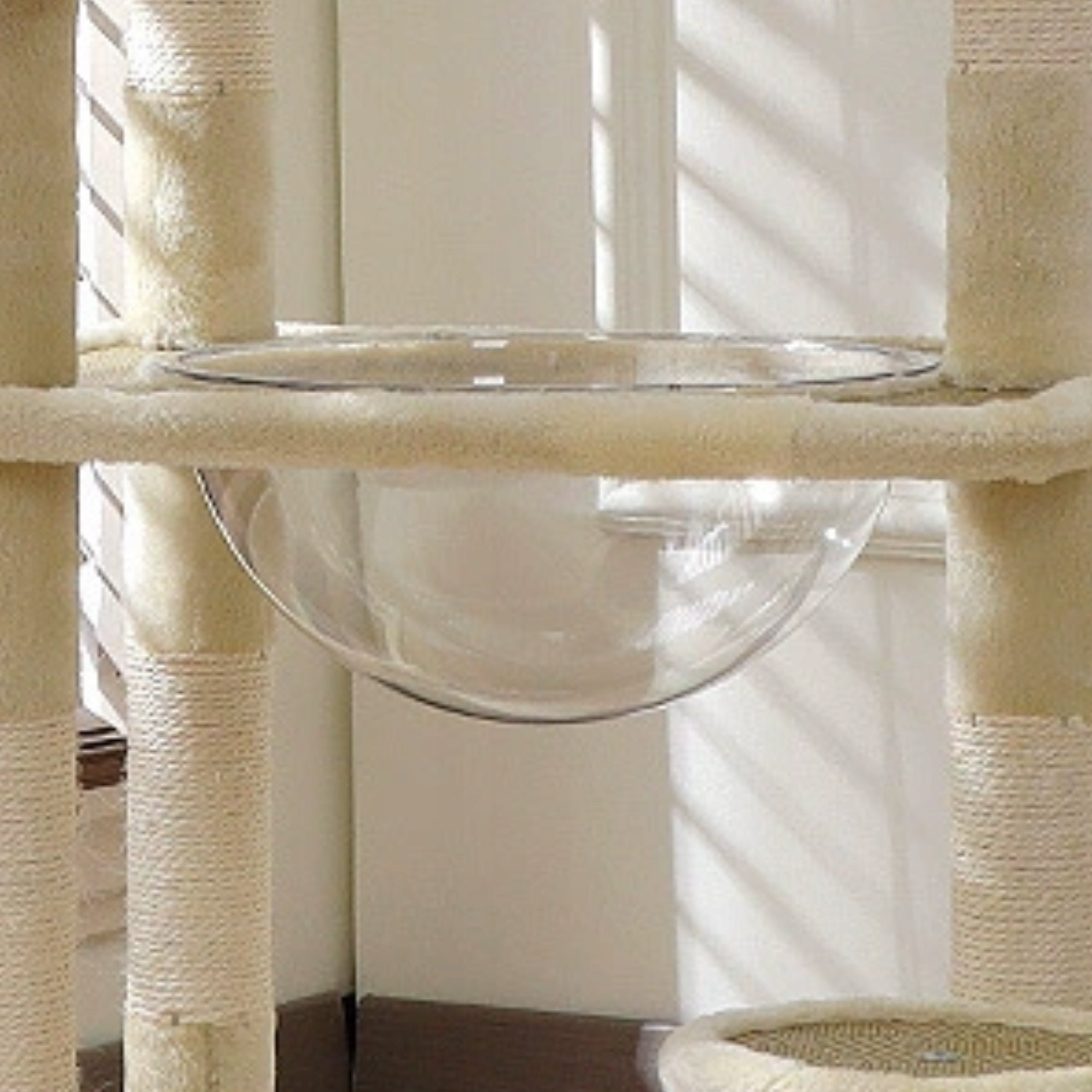 Cat scratcher poles couch cat bed 92cm beige THE ZOO Trade name DRAPAK DLA KOTA LEŻANKA LEGOWISKO DLA KOTA 92CM THE ZOO BEŻOWY