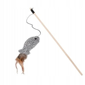Cat tease rod – interactive toy 40cm