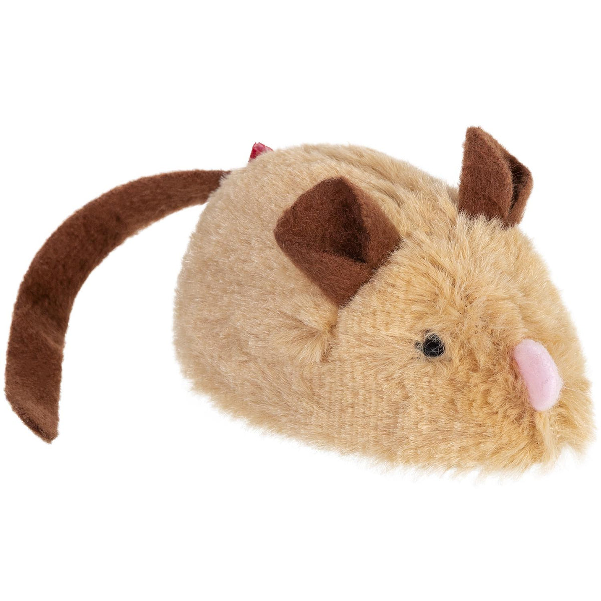Cat toy interactive mouse with sound chip artificial fur 9cm Packaging status original