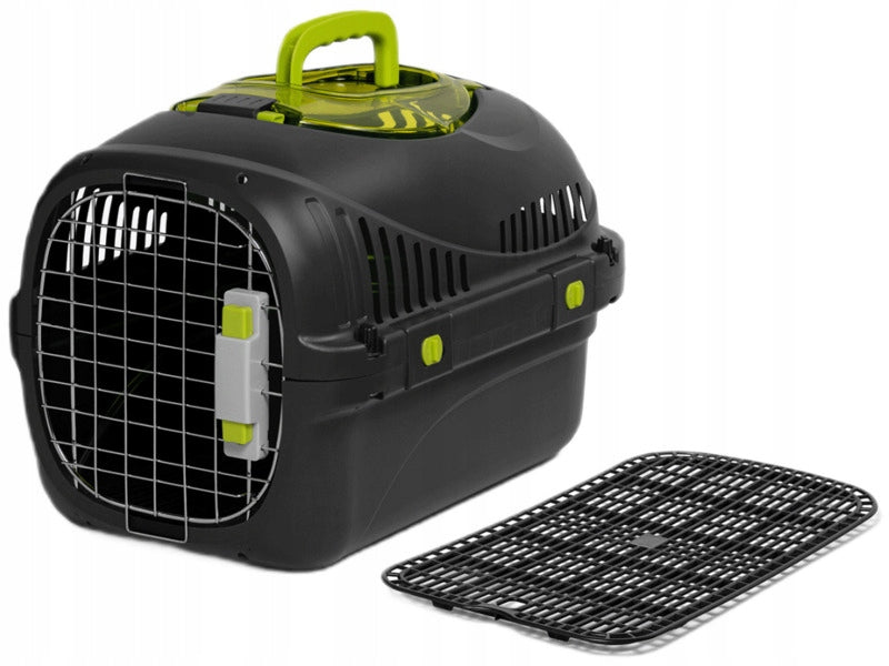 Cat transporter PELUVIO Saffrons up to 5 kg Black