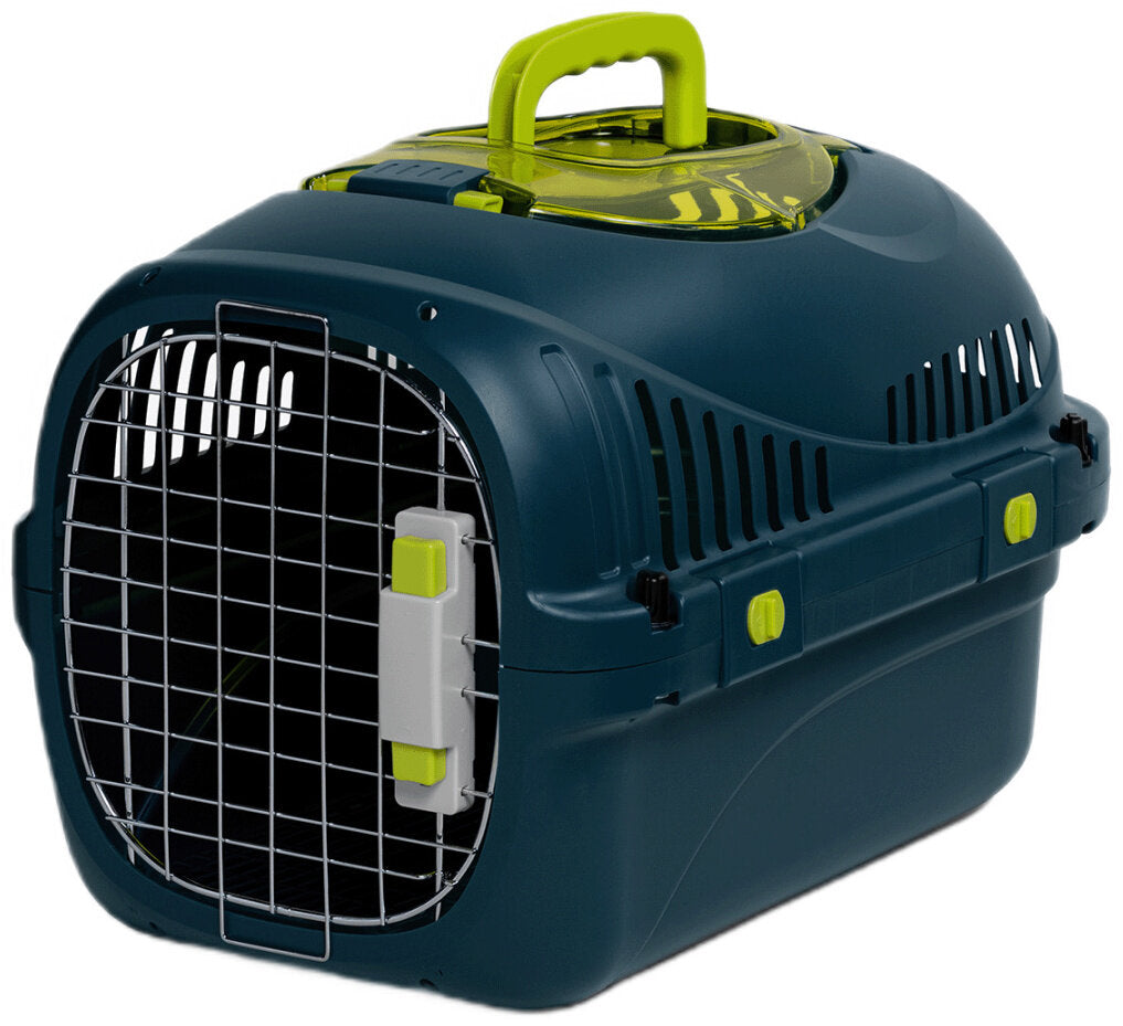 Cat transporter PELUVIO Saffrons up to 5 kg Navy Blue Brand Peluvio