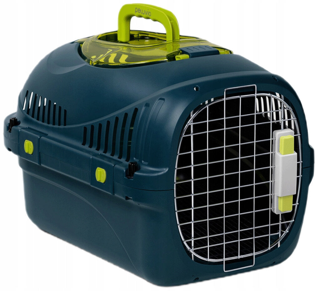Cat transporter PELUVIO Saffrons up to 5 kg Navy Blue Material synthetic material